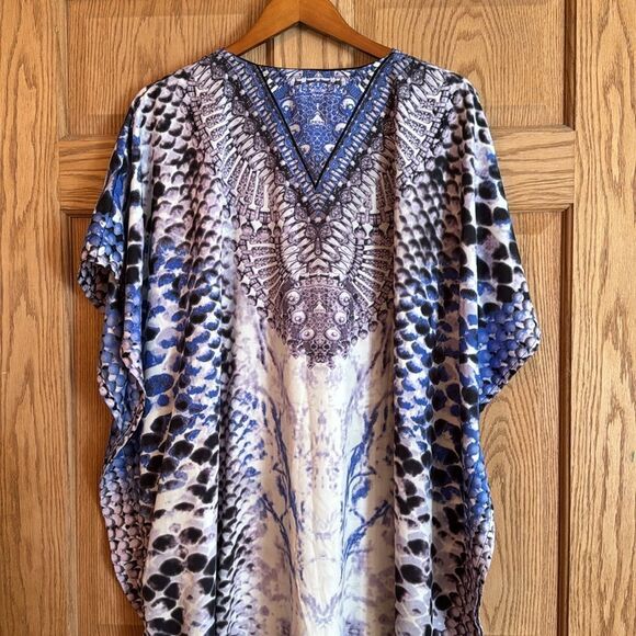 WINLAR Vintage Caftan Kaftan Snakeskin Print - Picture 6 of 7